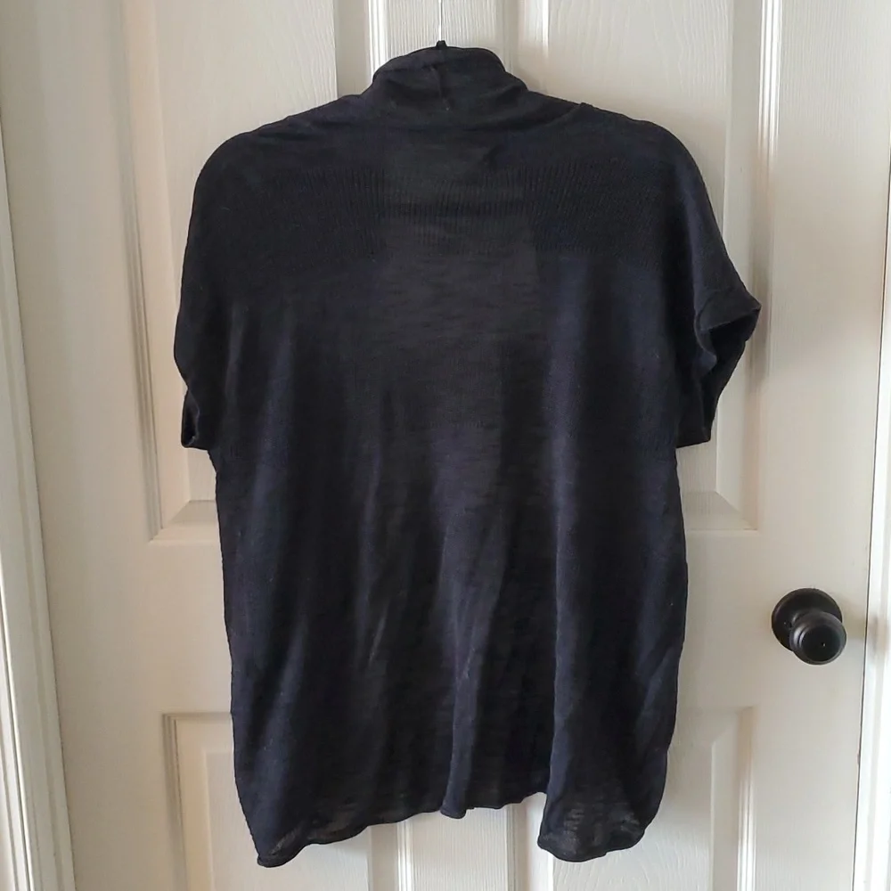 Mudd women'sshort sleeve open front cardigan. Size medium. - Picture 2 of 7